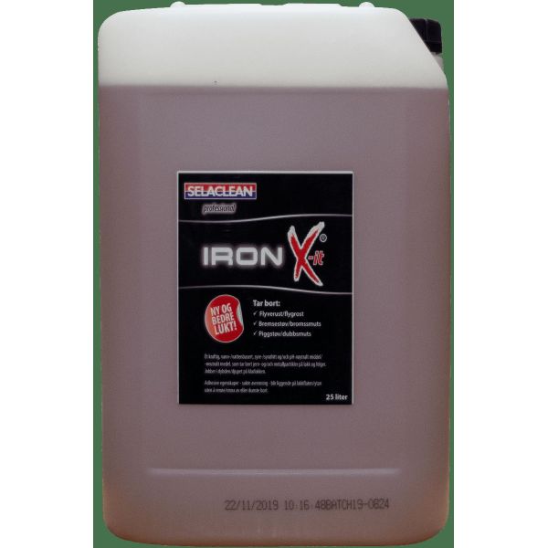 33079 SELACLEAN IRON X-IT 25 LTR