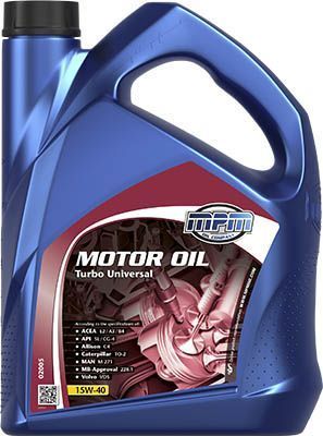 02005 MOTOROIL 15W-40 TURBO 5L