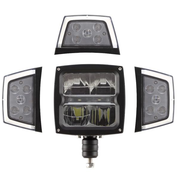 270710 LED LAMPE MED VARME LINSE. BRØ