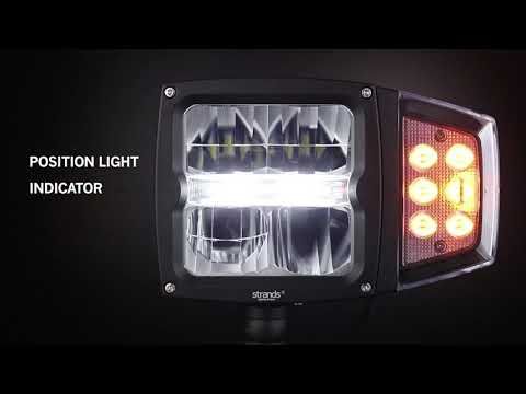 270710 LED LAMPE MED VARME LINSE. BRØ