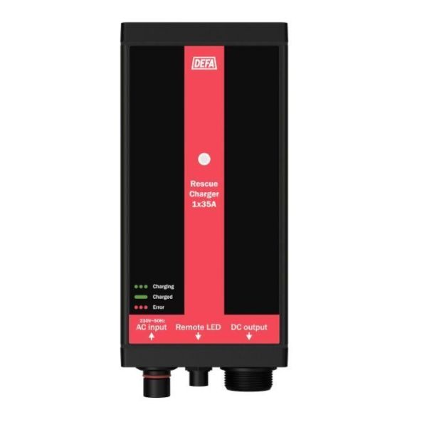 708505 BEREDSKAPSLADER 12V 1X35A 230V