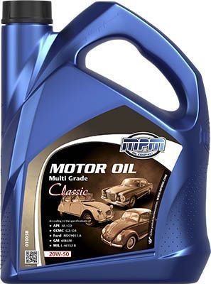 01005B MOTOROIL 20W-50 MG CL 5L