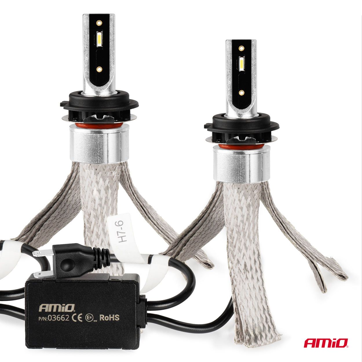LED Hovedlys FLEX+ Serie H7-6 canbus 6000K 12-24V AMIO-03662