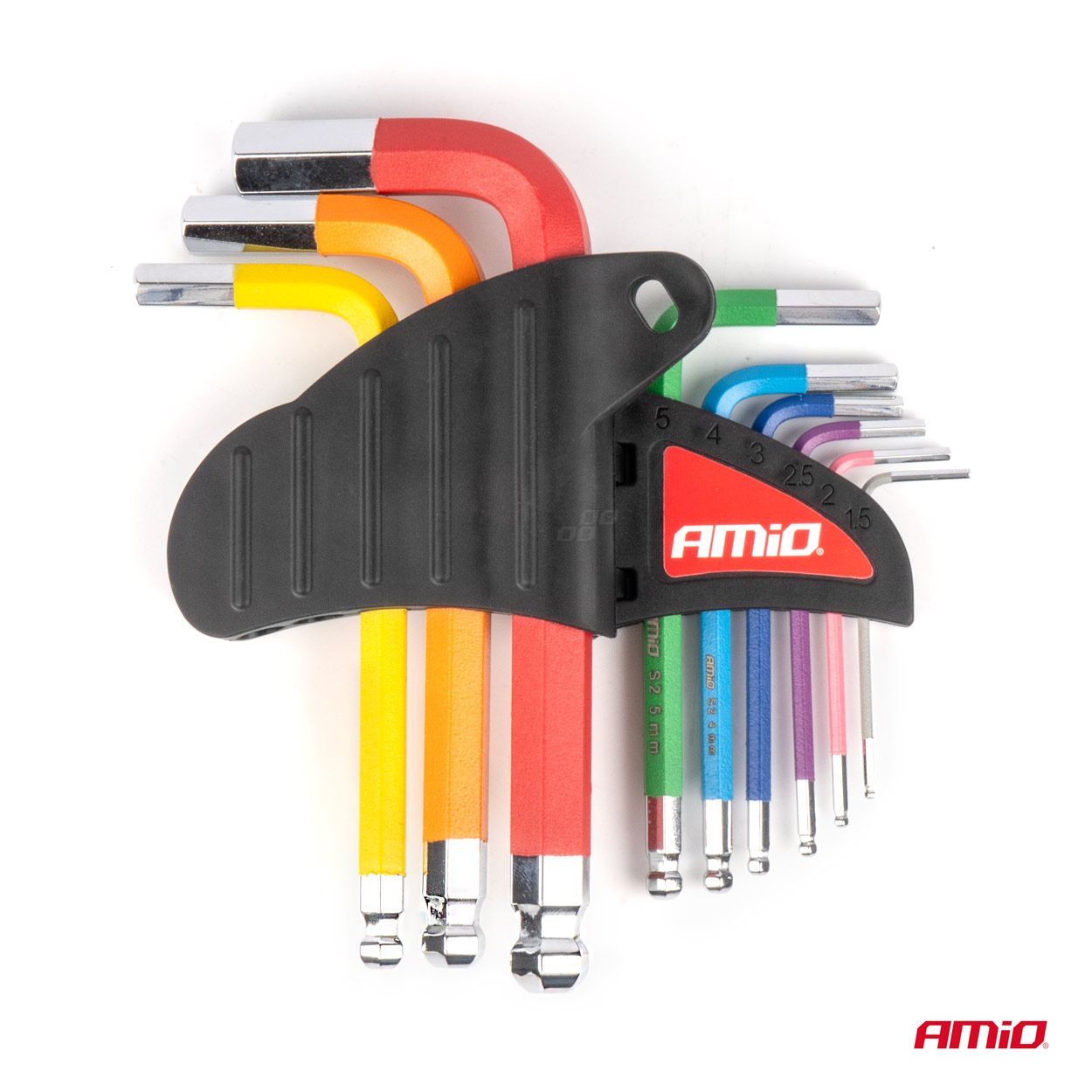 Imbus hex keys S2 9pcs AMIO-04298