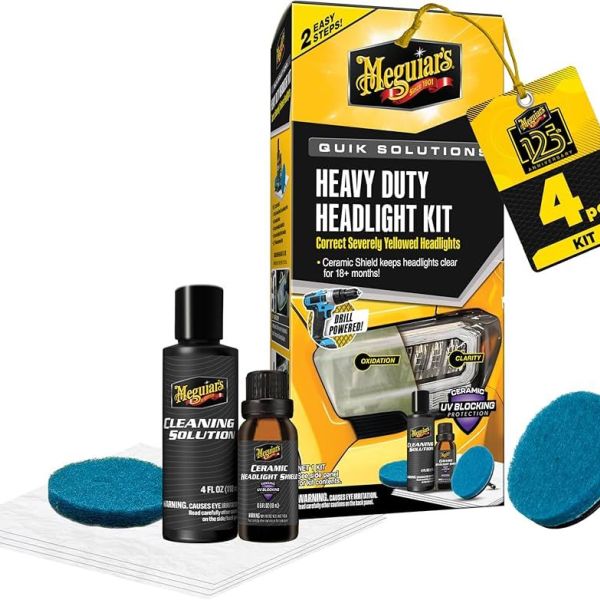 911323 Meguiars Heavy Duty Headlight Restoration Kit