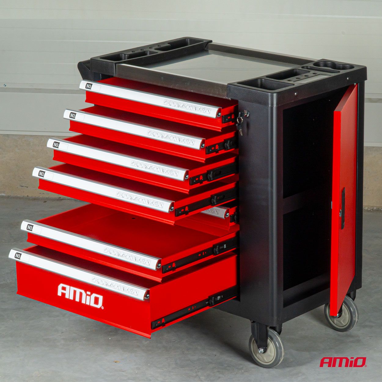 Workshop Tool Cabinet 840x460x870mm AMIO-04891
