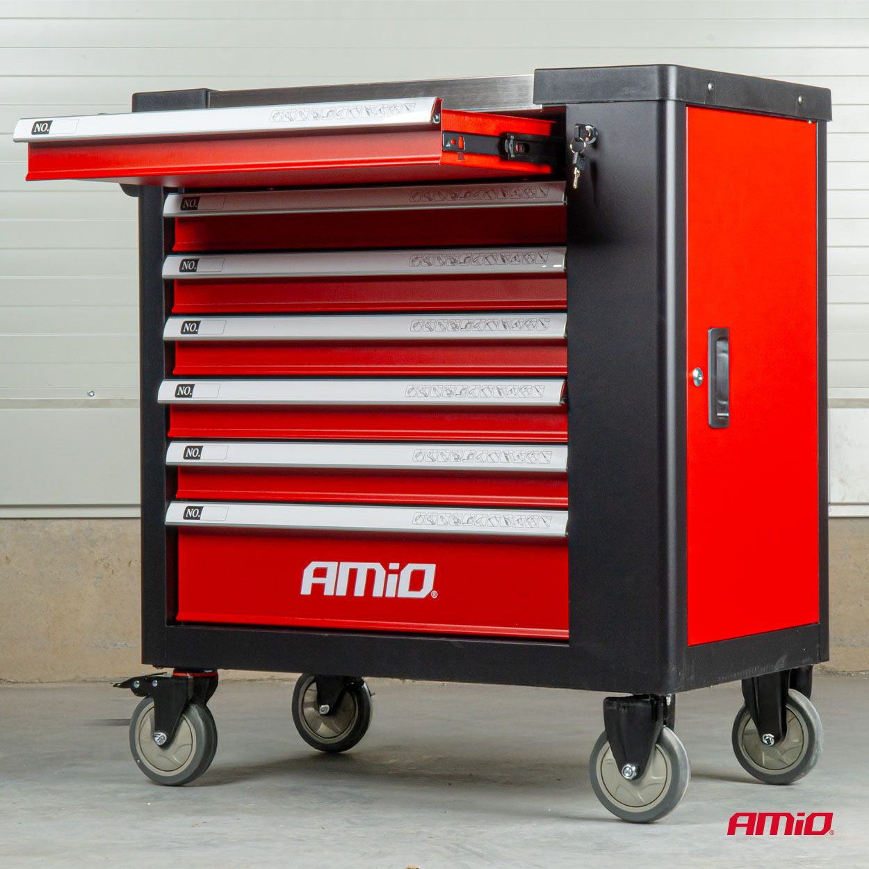 Workshop Tool Cabinet 840x460x870mm AMIO-04891